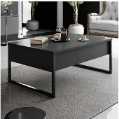 Skye Decor Salontafel Woody Fashion | 90 x 60 x 40 cm | Anthracite Black