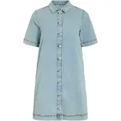 Vila Blousejurk 'VINus' blauw denim