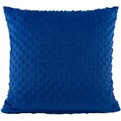 Karo Kinder Minky Kussenhoes 40x40 cm - Zachte Blauwe Bubbels