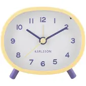 Karlsson Wekker Cheeky Oval Soft Yellow