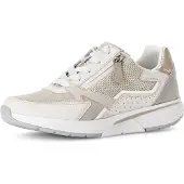 Gabor Sneakers laag 'Schnürschuh Damen 86-878-33 Textil in beige' beige