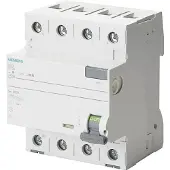 Siemens Aardlekschakelaar 4-polig 40 A 0.03 A 400 V Siemens 5SV3344-6KL