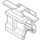 Toolcraft TO-5454852 Kabelbinder 500 stuk(s)