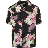 Urban Classics Overhemd pastelgroen / pitaja roze / lichtroze / zwart / wit