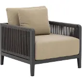 Goossens Fauteuil Yngvar - Aluminium - Beige