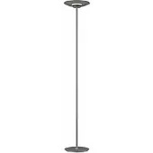 Neuhaus PURE Vloerlamp Moon, dimbaar, alu / grijs / zink, Slaapkamer, Aluminium, Modern, vloerlamp
