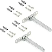 Emuca Hidden Support For Mirage Wood Shelf Zilver