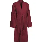 vidaXL Badjas KINN Rood XXXL Katoen