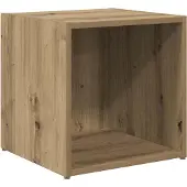 vidaXL Tv-meubelset 6 st Artisan Eiken Bewerkt hout