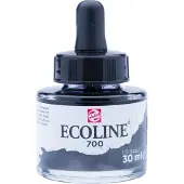 Taidepiste Ecoline inkt - 30 ml - zwart 700