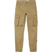 Name it Broek 'Bamgo' lichtbruin / antraciet / wit