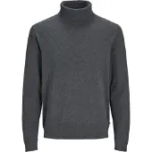 Jack & Jones Trui 'JJEBasic' donkergrijs