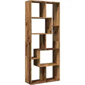 vidaXL Kamerscherm / boekenkast 67x25x161,5 cm hout oud houtkleur