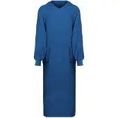 vidaXL Deken hoodie KINN Marineblauw XXL Katoen