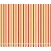 vidaXL Uitschuifbare luifel Geel en Oranje 400 x 300 x 165 cm