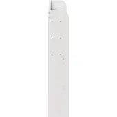 vidaXL Hoofdbord met schappen 75 cm massief grenenhout wit