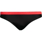 Superdry Dames Bikinibroekje klassiek elastisch zwart (XL), Strandkleding, Gerecycled polyester, Duurzaam W3010386A