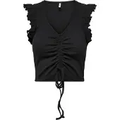 ONLY - ONLLAILA LIFE S/L RUCHING TOP JRS - Dames - Blouses