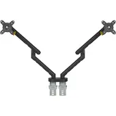 BakkerElkhuizen BE Flexibele Monitorarm Hoogteverstelbaar 35 954 x 580 x 485 mm Zwart