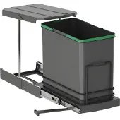 Emuca Onderste Automatische Prullenbak Voor Recycling 24l
