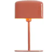 Light & Living Nachtkastlamp Elenie 20x10cm - glans donker koraal