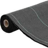 vidaXL Worteldoek 1,5x10 m polypropeen zwart