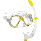 Mares Aquazone Wahoo Snorkeling Set Geel