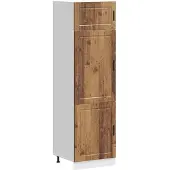 vidaXL Keukenkast Porto bewerkt hout oud houtkleurig
