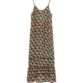Superdry Beach Maxi-hemdjurk Oranje Grootte: 38