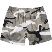 Brandit Boxershorts grijs / zwart / wit