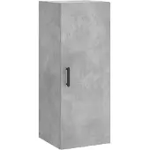 vidaXL Bovenkast 34,5x34x90 cm betongrijs