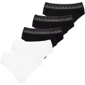 Mey Slip 'Modal Lace' grijs gemêleerd