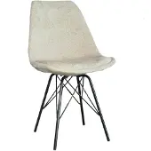 Lizzely Garden & Living SET DEAL: 4 stuks Eetkamerstoel Viga beige chenille eetstoel zetel