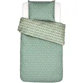 Essenza & Co Dekbedovertrek Chicken Run Turquoise Percal-200 x 200 / 220 cm | 2-Persoons