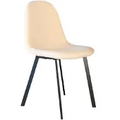 Lizzely Garden & Living SET DEAL: 6 stuks Eetkamerstoel Simpy zand teddy eetstoel zetel
