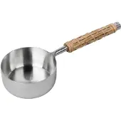 ERNST decilitermeter gevlochten handvat Zeegras, 18 cm