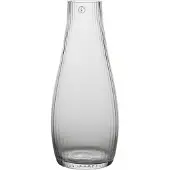 ERNST karaf geribbeld glas Helder, Ø8x19 cm