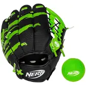Nerf Baseball Glove & Ball Set Game Groen Kinderen