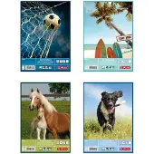 Herlitz 452300 schrijfblok & schrift A3 10 vel Meerkleurig