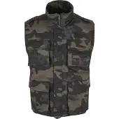 Brandit Bodywarmer 'Ranger' lichtbruin / grijs / spar