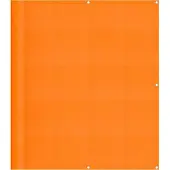vidaXL Balkonscherm Oranje 120x700 cm 100% Polyester Oxford