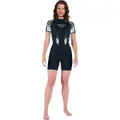 Mares Reef She Dives 2.5 Mm Woman Short Sleeve Shorty Zwart L Vrouw