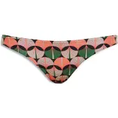 Superdry Dames Klassiek bikinibroekje met veelkleurige print (S), Strandkleding, Gerecycled polyester, Duurzaam W3010399A