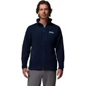 Columbia Vest Men Sweater Weather Full Zip Collegiate Navy-S