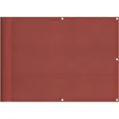 vidaXL Balkonscherm Terracotta 75x800 cm 100% Polyester Oxford