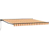 vidaXL Zonnescherm Frame Meerkleurig 400 × 300 cm