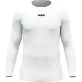 Jako Lightweight Longsleeve Kinderen - Wit | Maat: 128-140