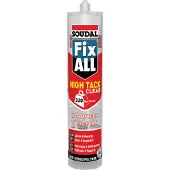 Soudal Fix - All "High-Tack" Clear | Lijmkit | Transparant | 290 ml - 130276