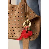 Sissy-Boy - Rode bag charm met kers