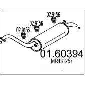 MTS 01.60394 Einddemper